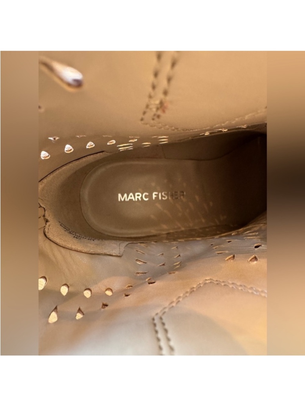 Women’s Taupe Suede Western Ankle Boots - Unbranded - Picture 6 of 11